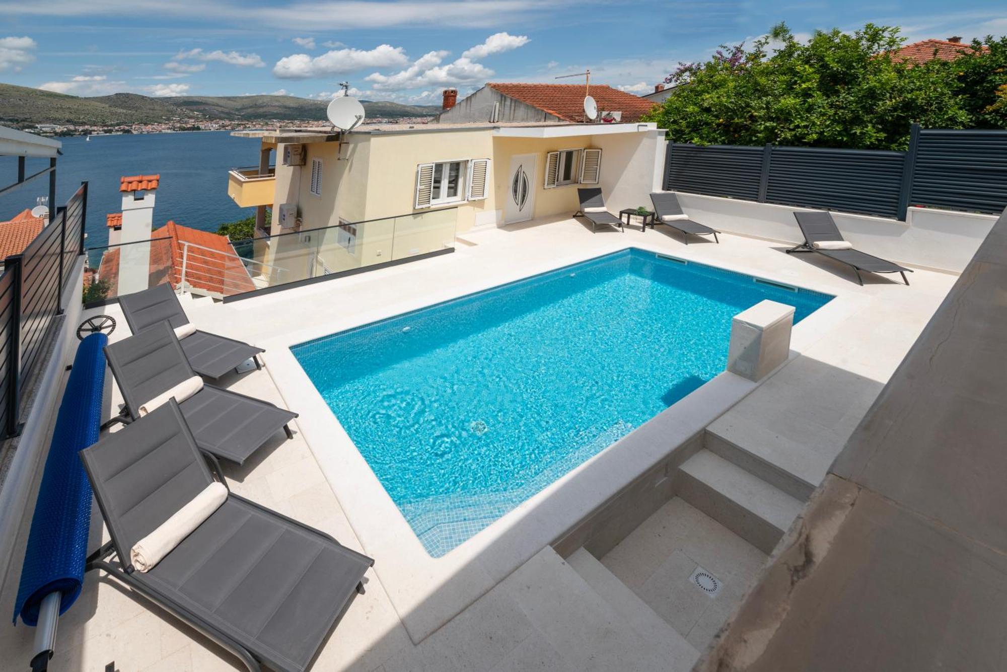 Lavanda Residence With Heated Pool Trogir Split Округ-Доньи Экстерьер фото